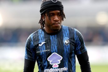 Ademola Lookman sous le maillot de l’Atalanta, annoncé sur le départ lors du mercato