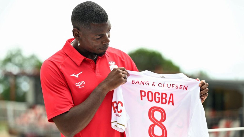 Le salaire XXL de Paul Pogba à l’AS Monaco révélé