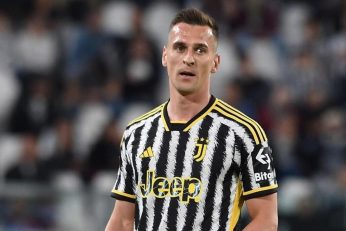 Arkadiusz Milik sur le banc de la Juventus après de longs mois sans jouer à cause des blessures