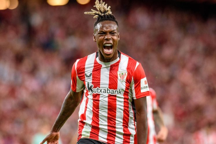 Nico Williams freiné par une pubalgie avec l’Athletic Bilbao