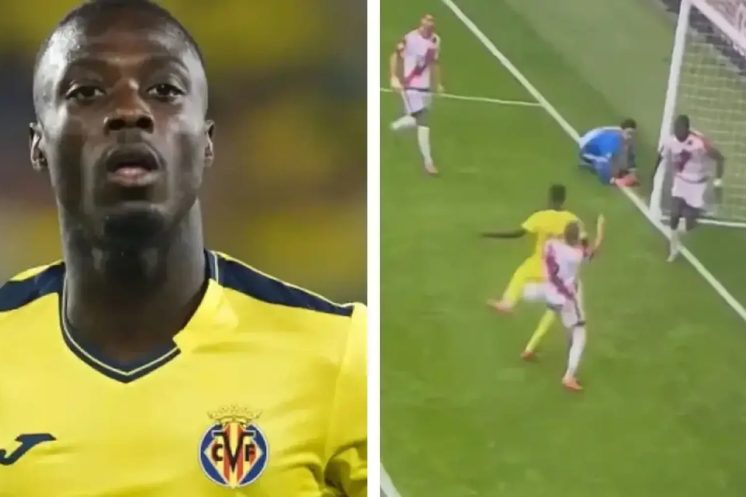 Nicolas Pépé dépité après un raté monumental avec Villarreal