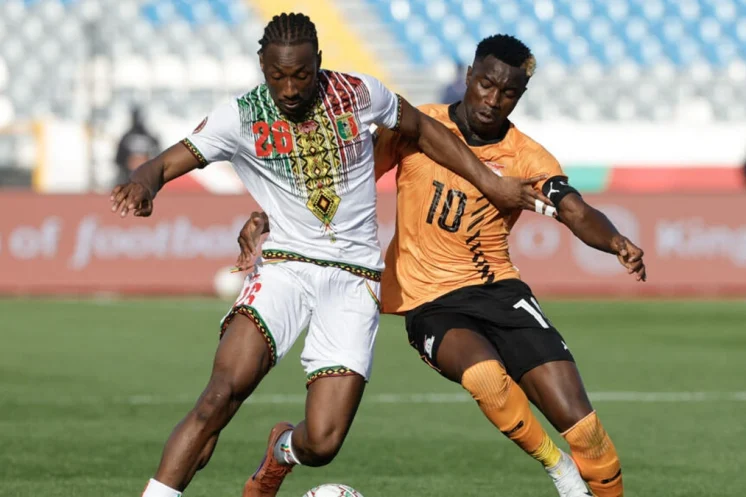 Score final Mali Zambie 1-1 avec le but de Sinayoko et l’égalisation tardive de Daka.