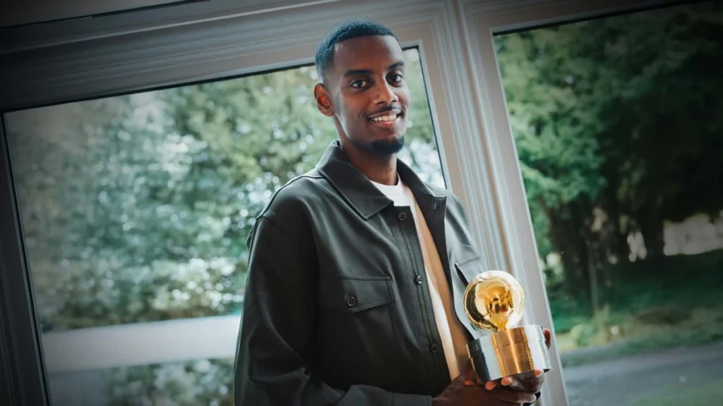 Alexander Isak sacré meilleur joueur suédois