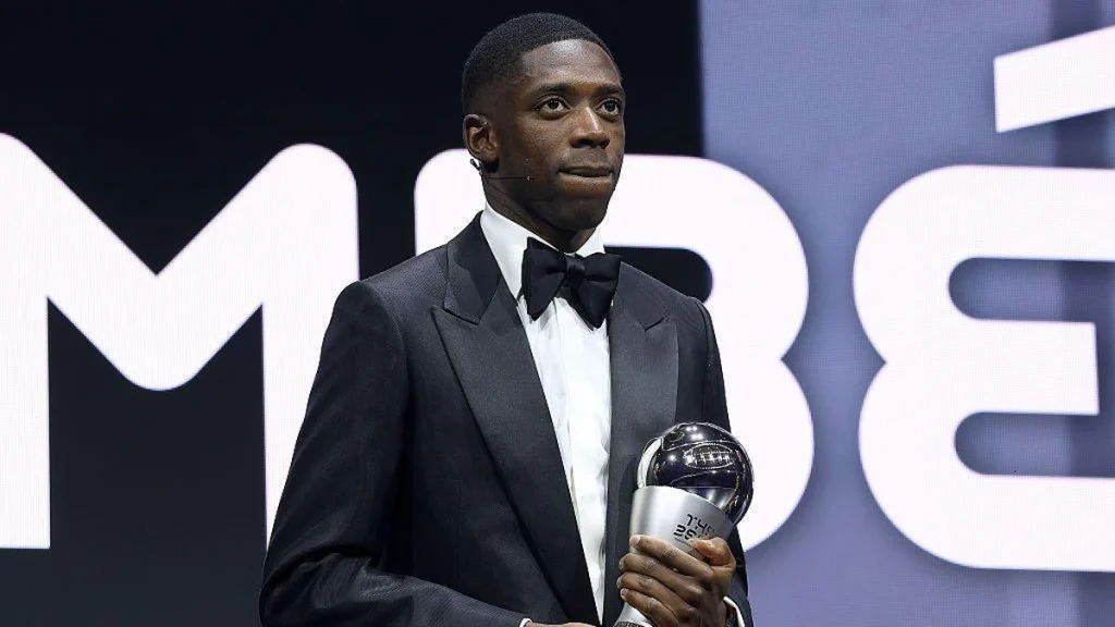 Dembélé sacré meilleur joueur FIFA 2025