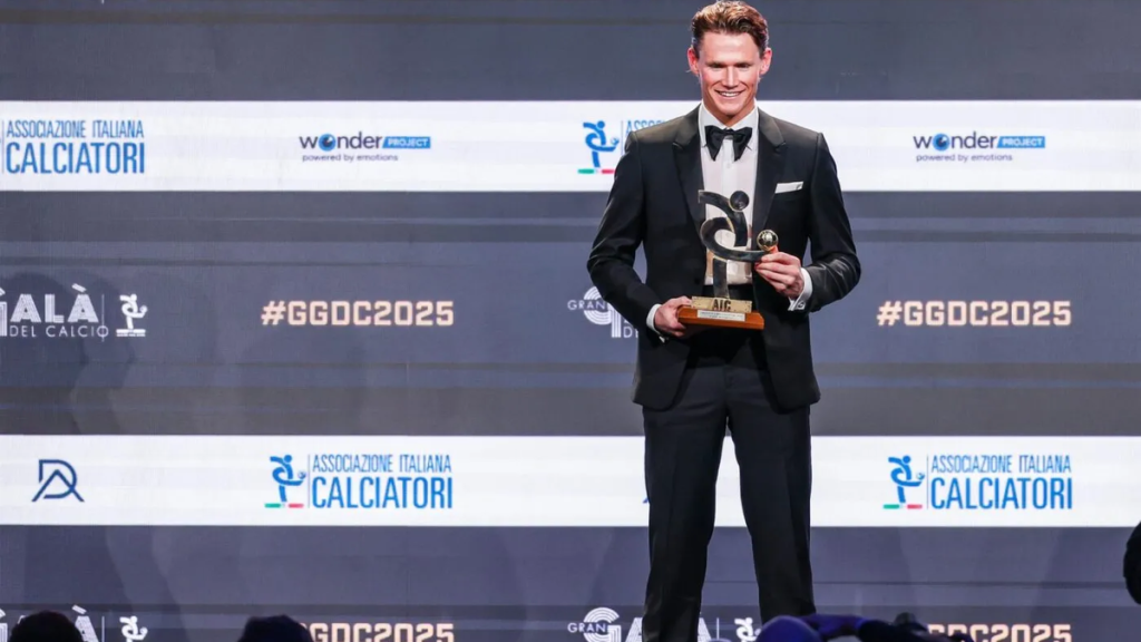 McTominay sacré joueur de l’année en Serie A