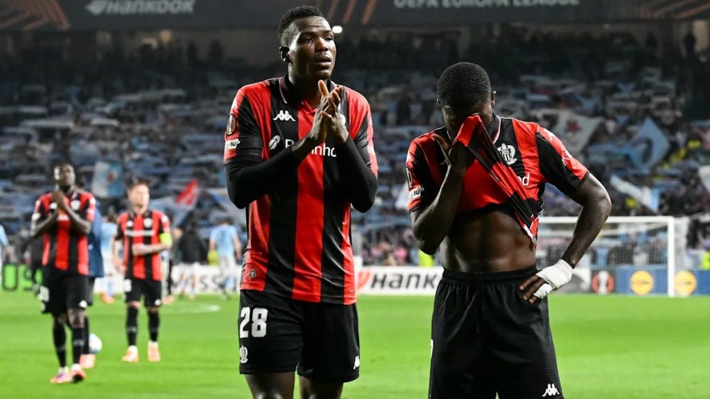Nice signe un triste record européen et quitte la Ligue Europa
