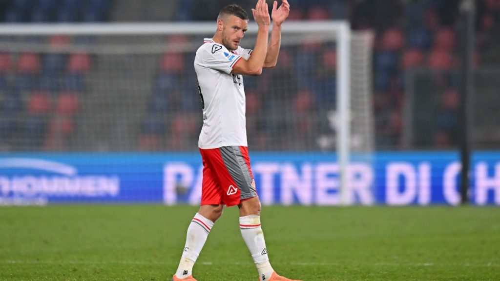 Jamie Vardy sacré joueur du mois en Serie A à 38 ans