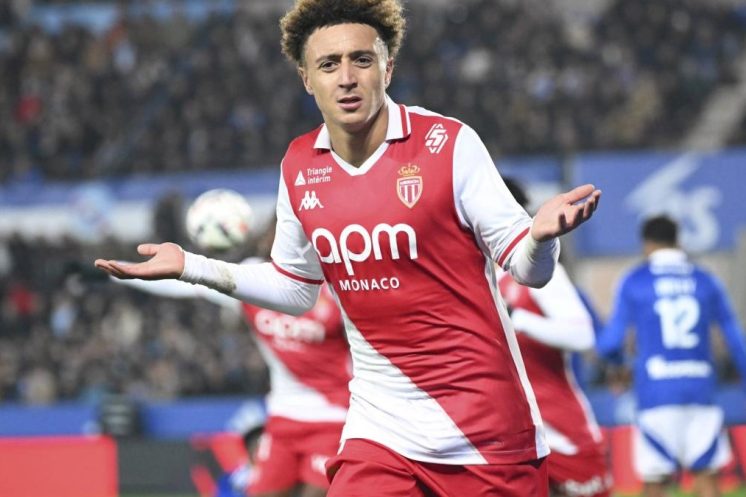 Légende image : Monaco étudie la possibilité d’un retour d’Eliesse Ben Seghir via un prêt.