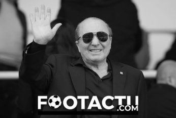 Rocco Commisso lors d’un match de la Fiorentina