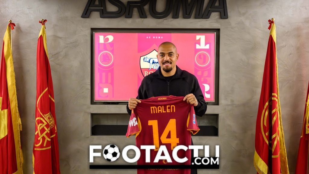 Donyell Malen rejoint l’AS Roma en prêt avec option d’achat