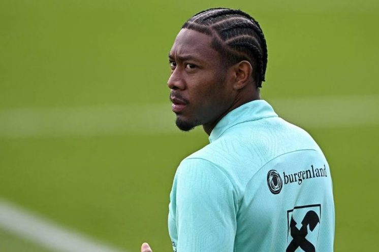 David Alaba avec le Real Madrid