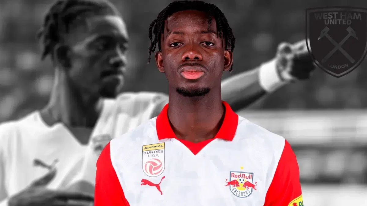 Moussa Yeo dans le viseur de West Ham, des négociations en cours avec le RB Salzbourg.