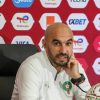 Walid Regragui, dépité, au micro après la finale Sénégal Maroc de la CAN 2025.