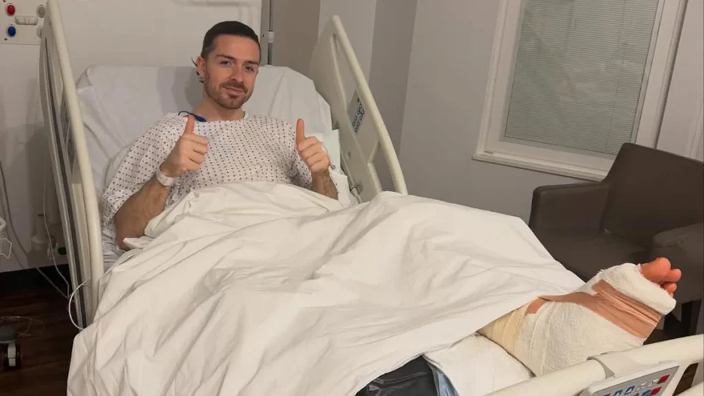 Jack Grealish opéré du pied, sa saison est déjà terminée