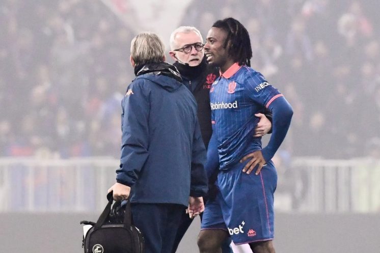 Elye Wahi est forfait pour la trêve de mars avec la Côte d’Ivoire, touché et annoncé absent plusieurs semaines.