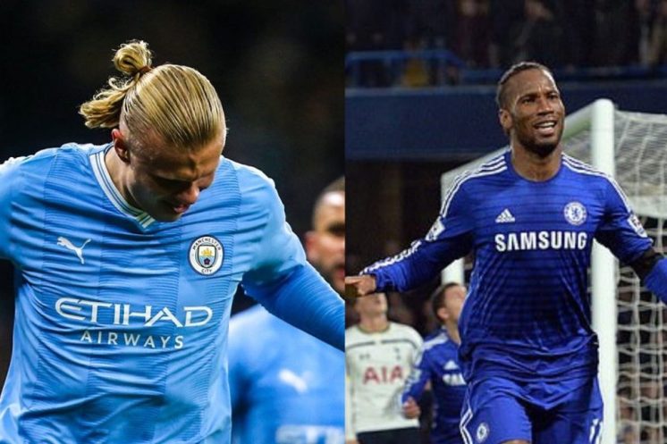 Rooney compare Haaland et Drogba et choisit Drogba pour les grands matchs