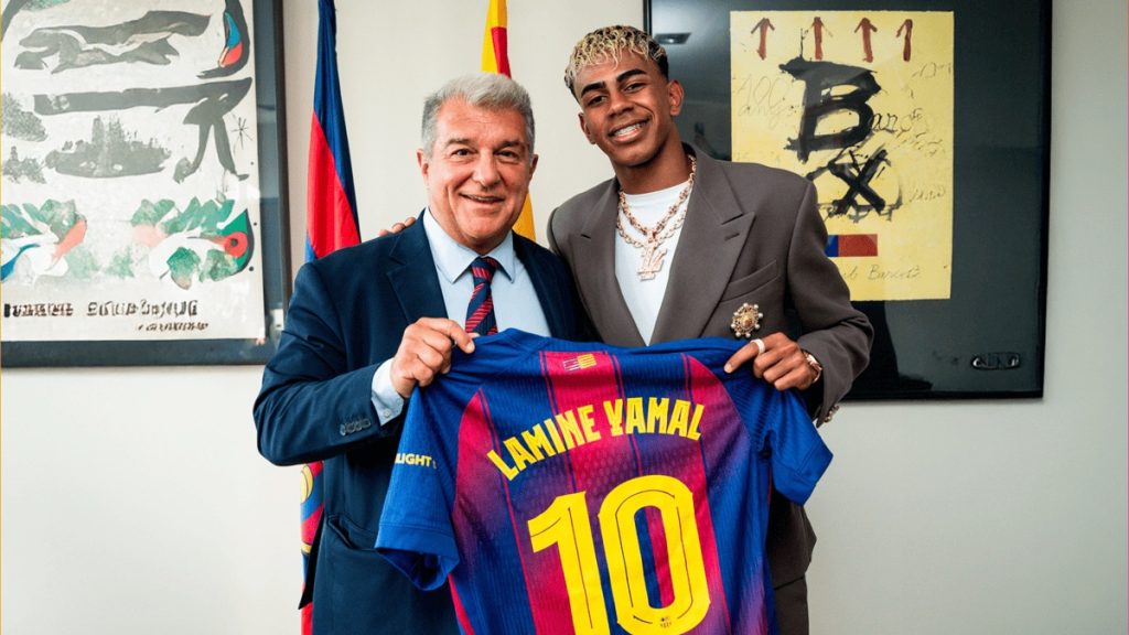 Laporta évoque une offre XXL du PSG pour Lamine Yamal