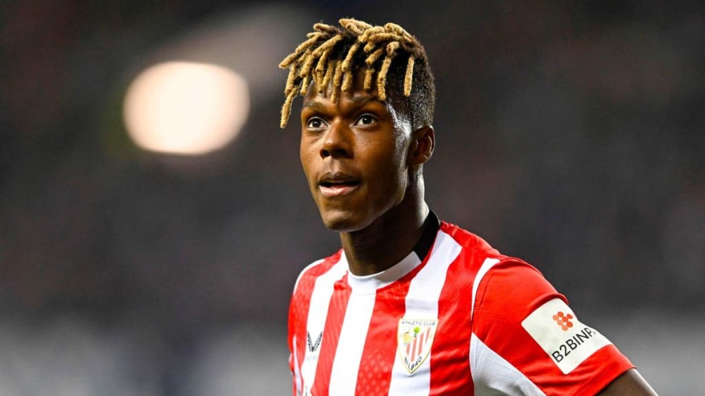 Nico Williams forfait plusieurs semaines avec l’Athletic Bilbao