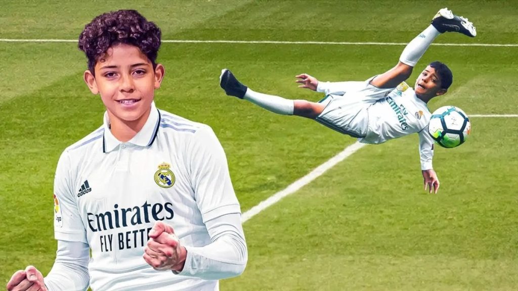 Cristiano Ronaldo Jr s’entraîne avec les U16 du Real Madrid