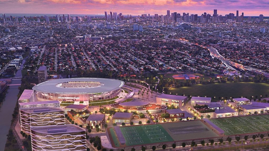 L&rsquo;Inter Miami immortalise déjà Lionel Messi dans son nouveau stade