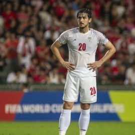 Sardar Azmoun a été écarté de la sélection iranienne dans un contexte de forte polémique.
