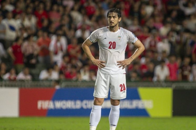 Sardar Azmoun a été écarté de la sélection iranienne dans un contexte de forte polémique.