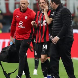 Luka Modric a été opéré de la pommette et manquera la fin de saison avec l’AC Milan.