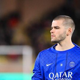 Lucas Chevalier s’est blessé à la cuisse et voit ses chances de disputer la Coupe du monde 2026 se compliquer.