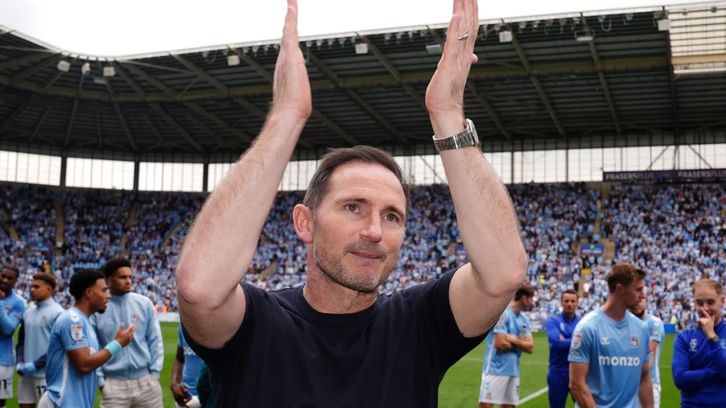 Frank Lampard relance totalement Coventry