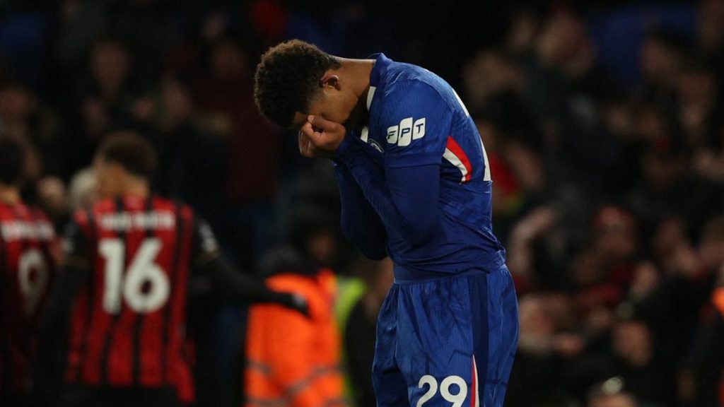 Chelsea s’enfonce dans une inquiétante panne offensive