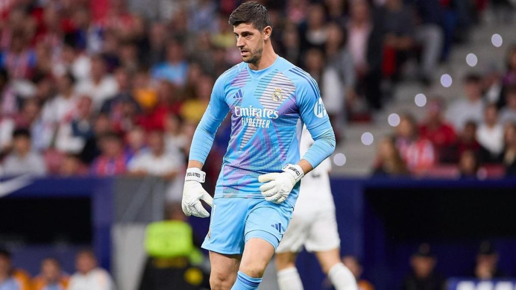 Thibaut Courtois de retour à l’entraînement avec le Real Madrid