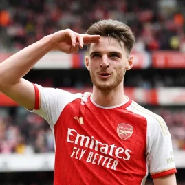 Declan Rice a célébré un grand moment avec Arsenal sur Instagram.