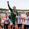 AGF Aarhus célèbre son premier titre de champion du Danemark depuis 40 ans.