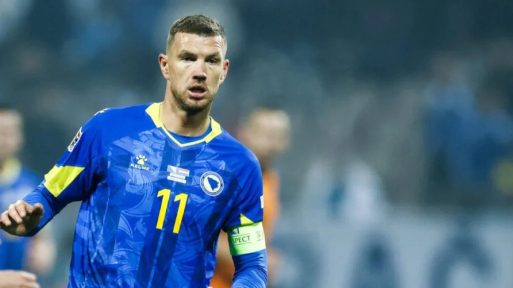 La Bosnie dévoile sa liste avec Edin Dzeko