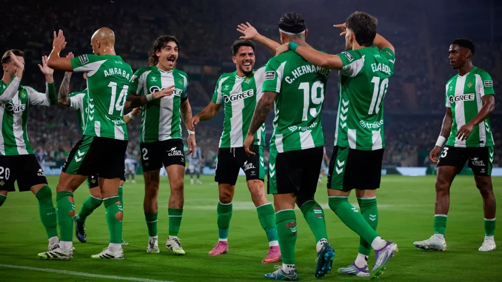 Le Real Betis retrouve la Ligue des champions après 21 ans