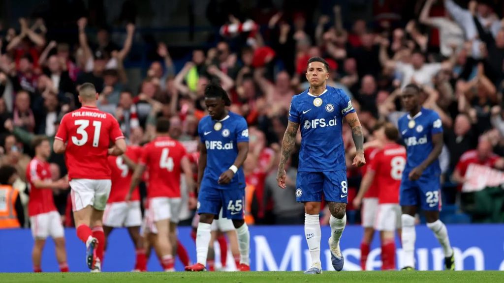 Chelsea s’enfonce encore après une nouvelle gifle face à Nottingham Forest