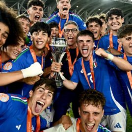 L’Italie U17 remporte l’Euro 2026 après sa victoire aux tirs au but contre la Belgique.