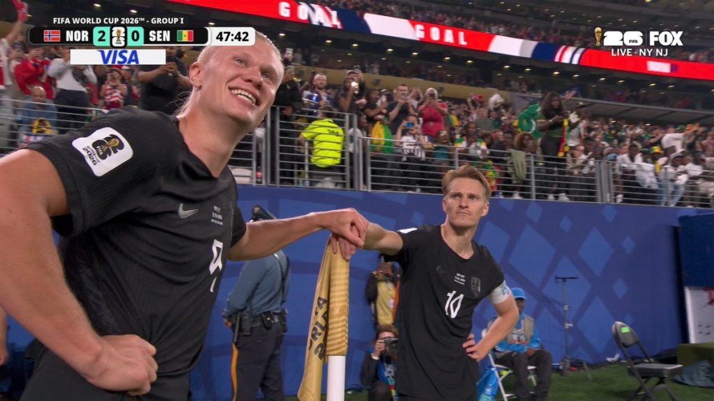 Erling Haaland détendu avant le choc face à la France