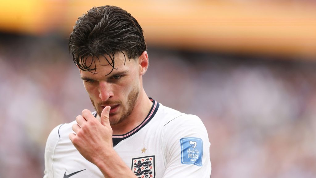 Declan Rice reste positif après le nul de l’Angleterre contre le Ghana