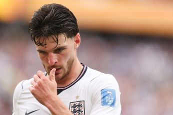 Declan Rice reste positif après le match nul de l’Angleterre face au Ghana.
