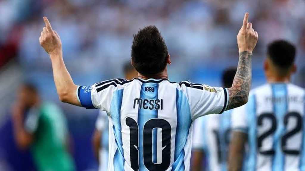 Messi en tête du classement des buteurs du Mondial