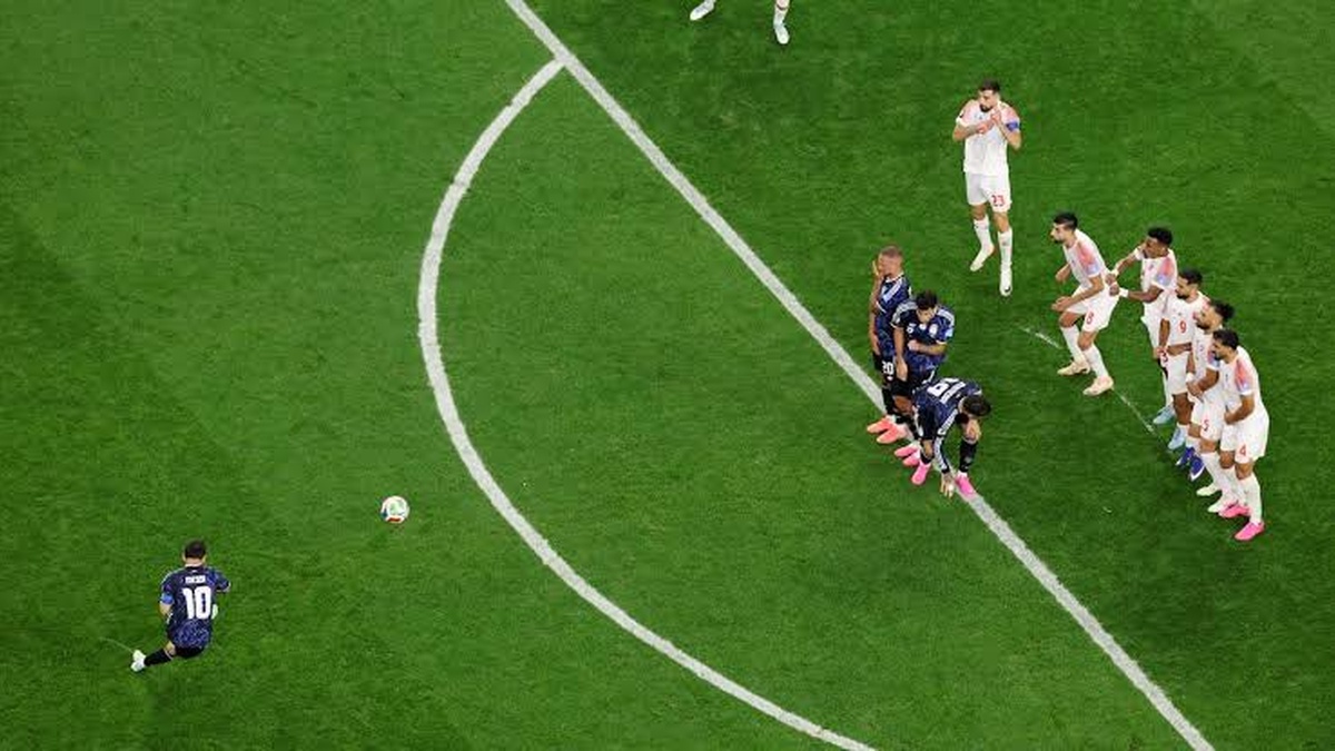 Lionel Messi atteint la barre des 72 coups francs inscrits en carrière.
