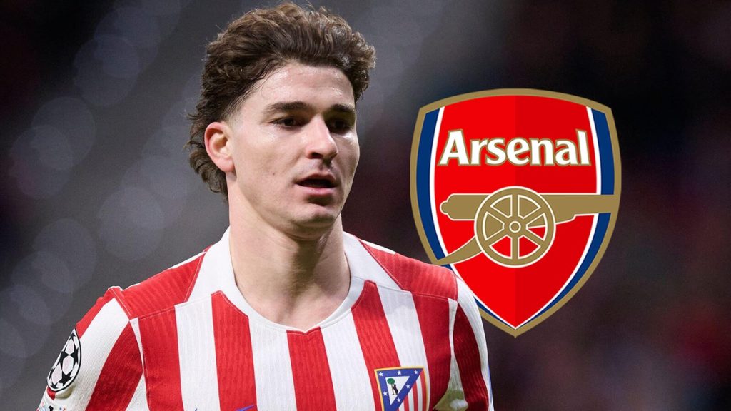 Arsenal tente un énorme coup avec Julián Álvarez
