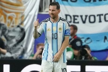 Lionel Messi atteint les 120 buts avec l’Argentine en 200 sélections.