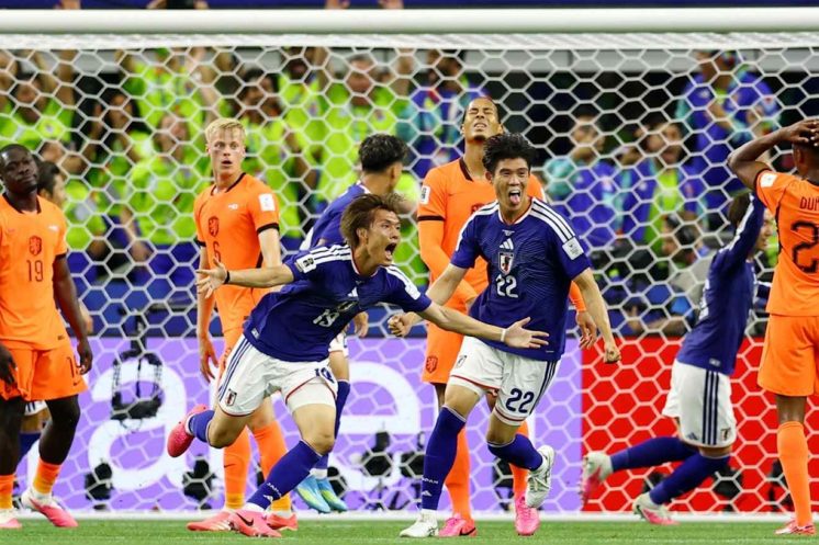 Le Japon a arraché un nul précieux face aux Pays-Bas en fin de match.