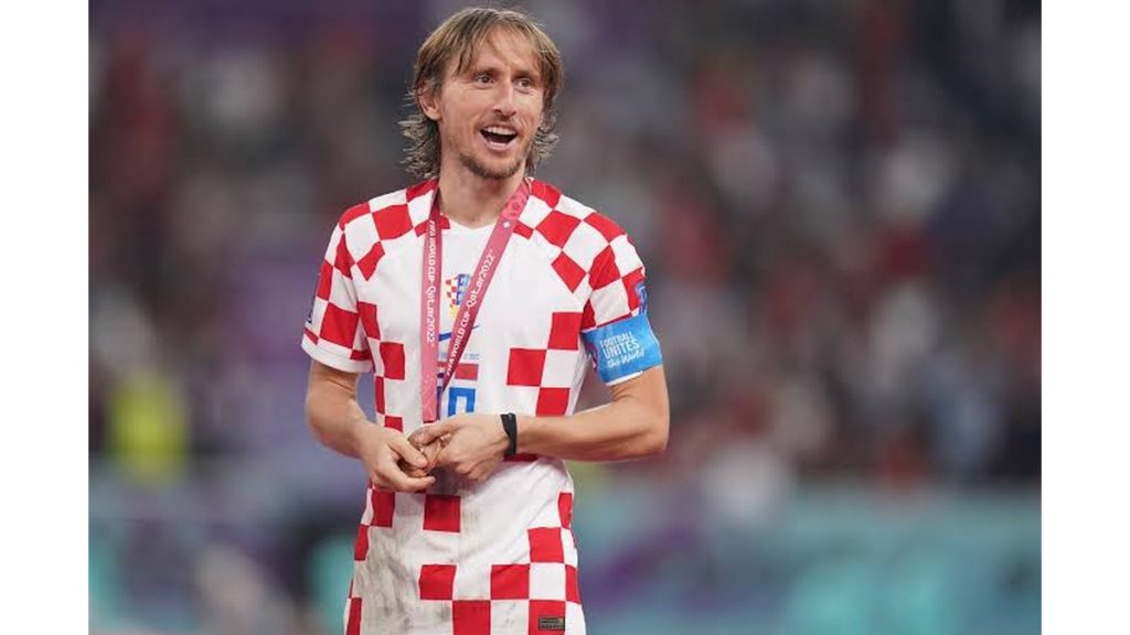 Luka Modrić se dirige vers la fin après le Mondial