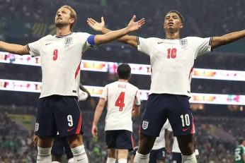 Harry Kane et Jude Bellingham, les deux principaux buteurs anglais du Mondial.