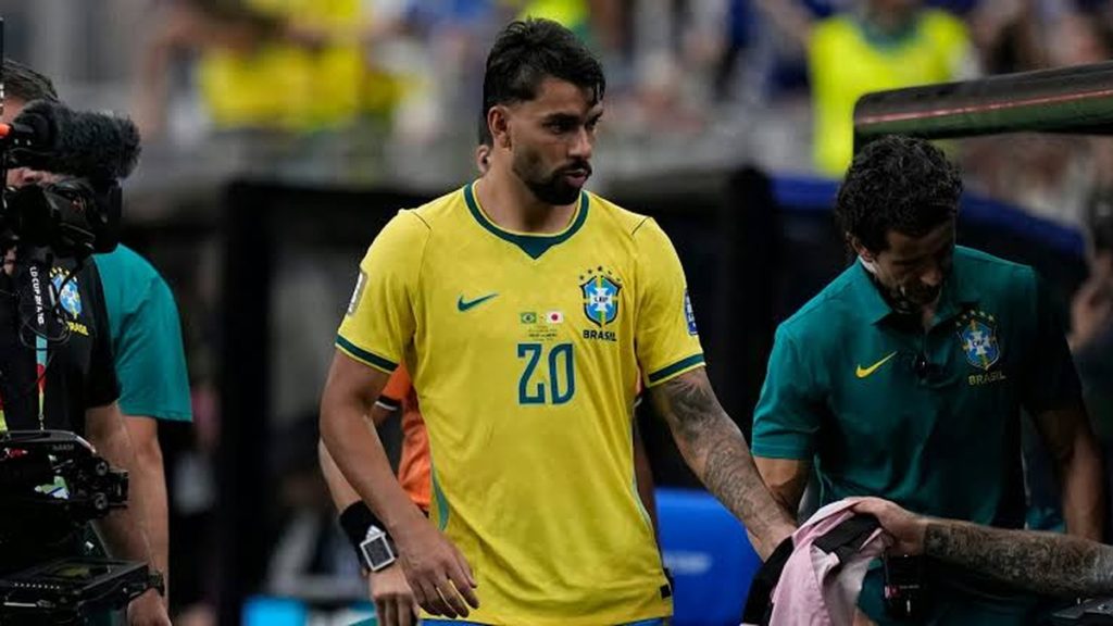 Lucas Paquetá forfait pour le huitième de finale du Brésil