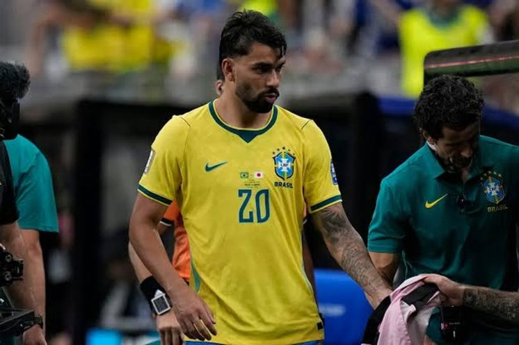 Lucas Paquetá devrait manquer le huitième de finale du Brésil face à la Norvège.