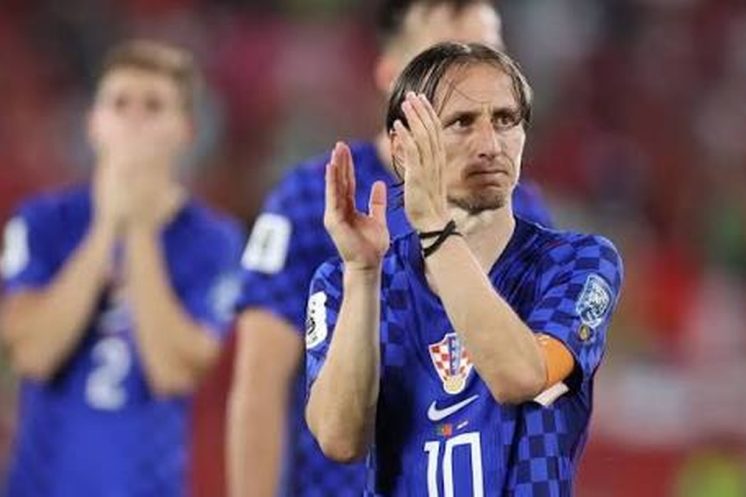 Luka Modrić pourrait avoir disputé sa dernière Coupe du monde avec la Croatie